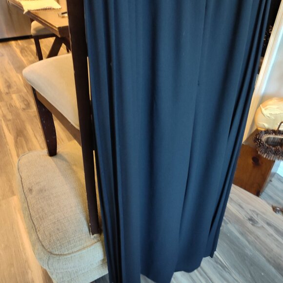 Vintage LAURA II Palazzo Black 🖤 Wide Leg Pants, Sz 18 - Picture 8 of 11